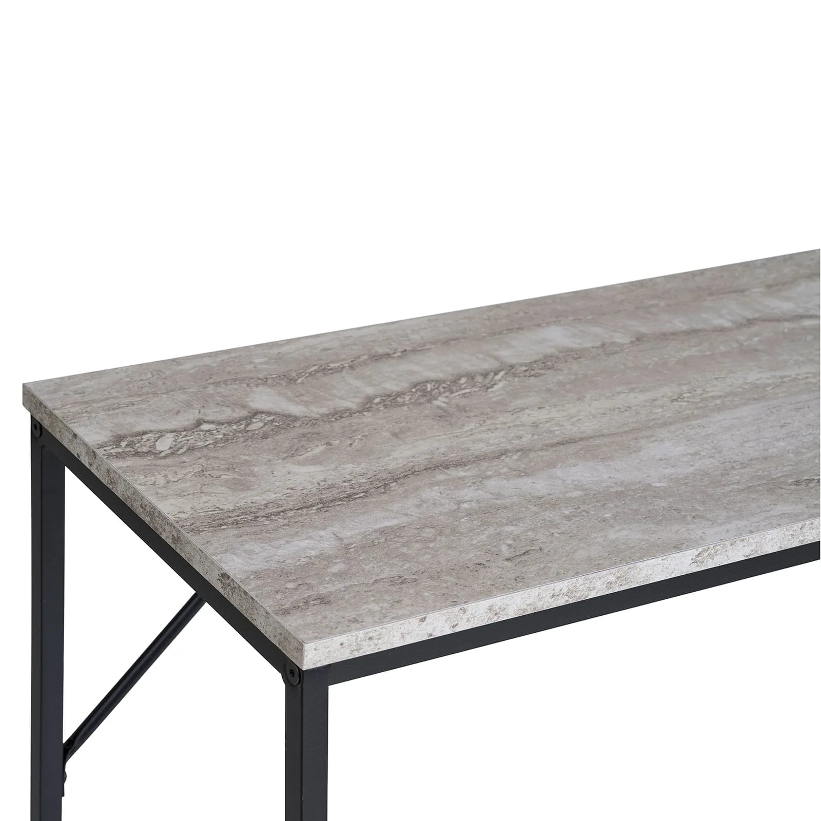 Plateau décor travertin de la console Vita