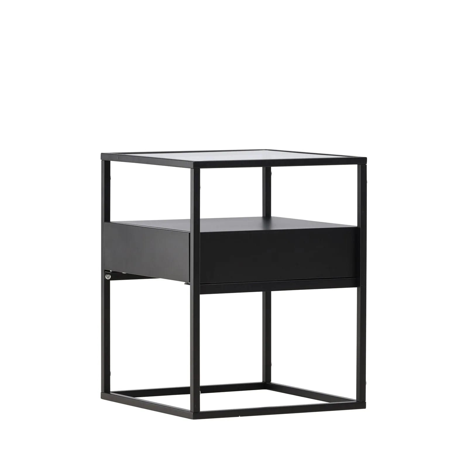 Table de chevet Fortaleza dans une petite chambre