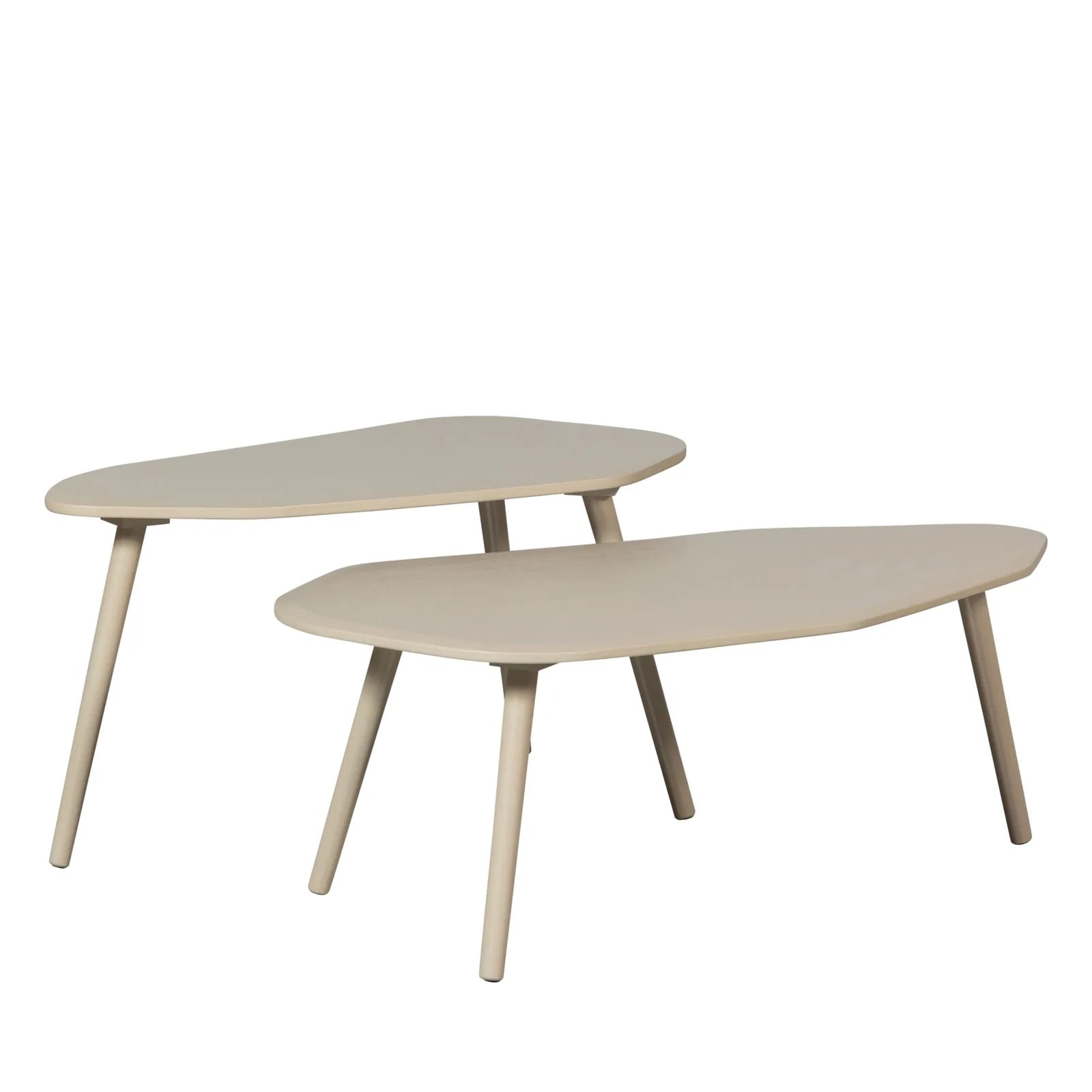 Pied plein arrondi de la table basse Davina