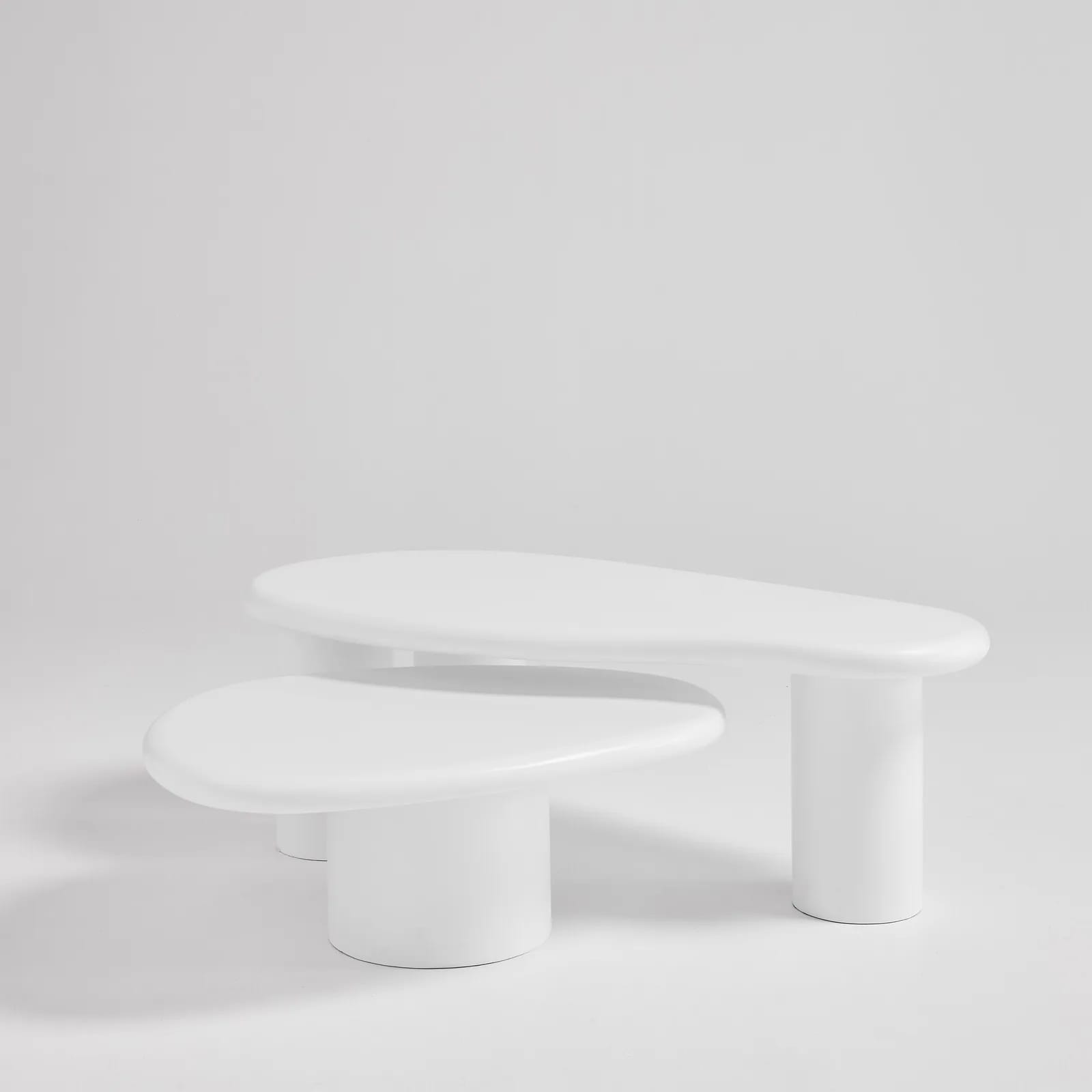 Table basse Luna vue de dessus