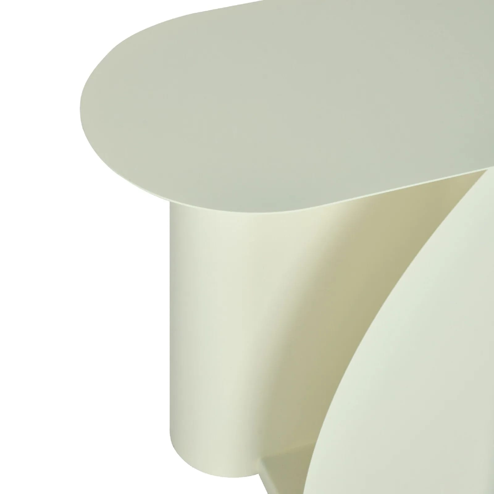 Table d'appoint Wave en métal plié