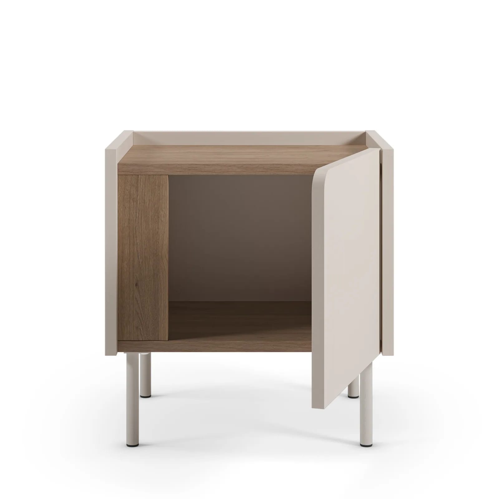Table de chevet Boxy dans une chambre contemporaine